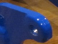 Rotary Welded Rear  Showing the Rotary welded reinforcments for the bearing carrier mount.